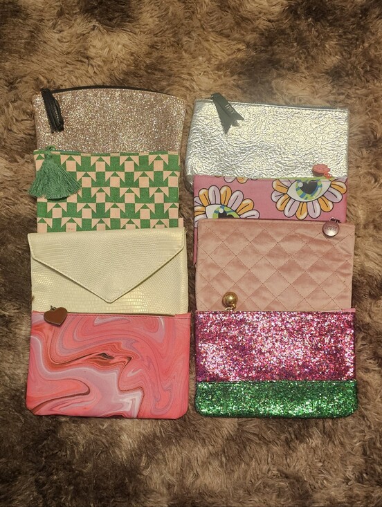 ipsy Accessories - Ipsy Assorted Women's Pouch 8pc Set